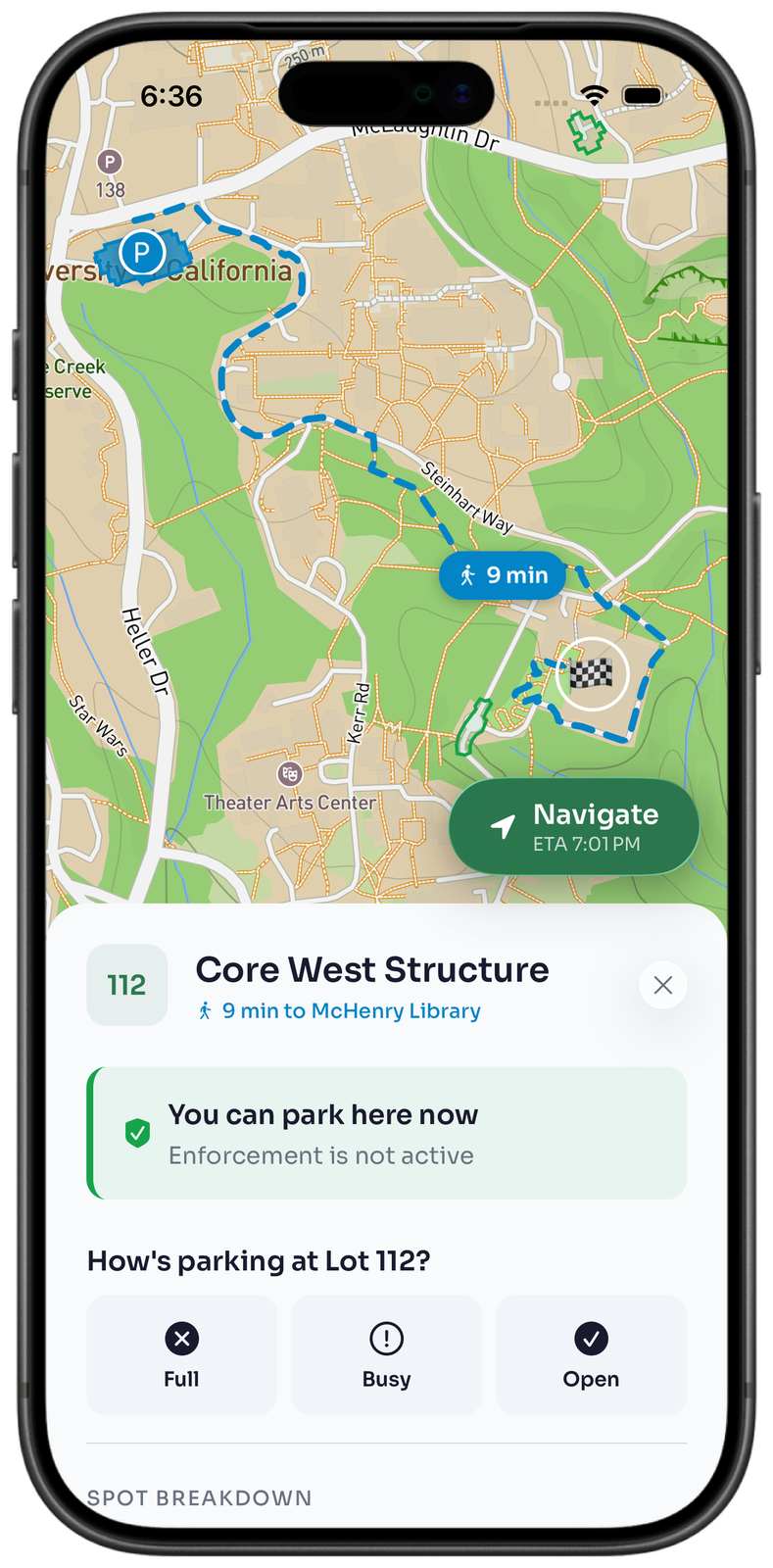 Park with confidence